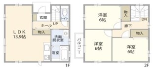 MONARCH8020 D棟の物件間取画像